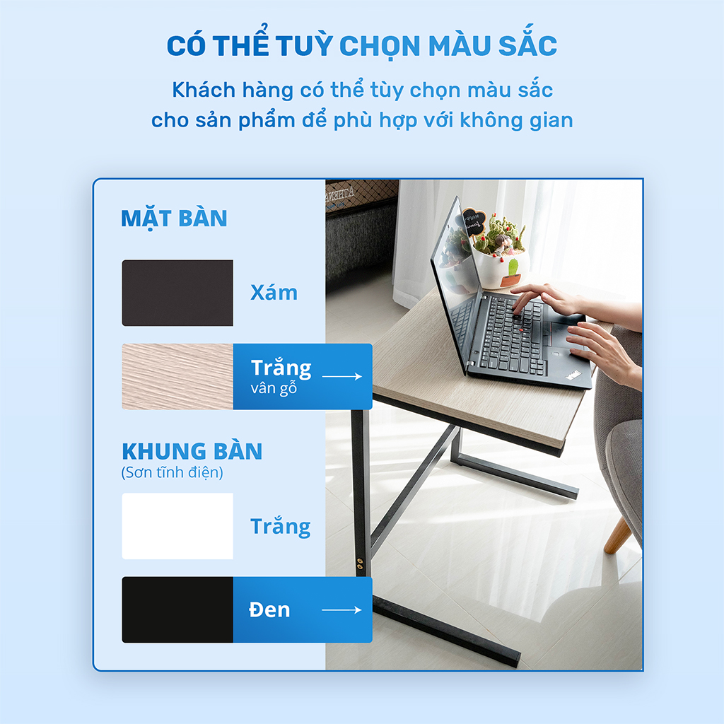 Bàn góc chữ C